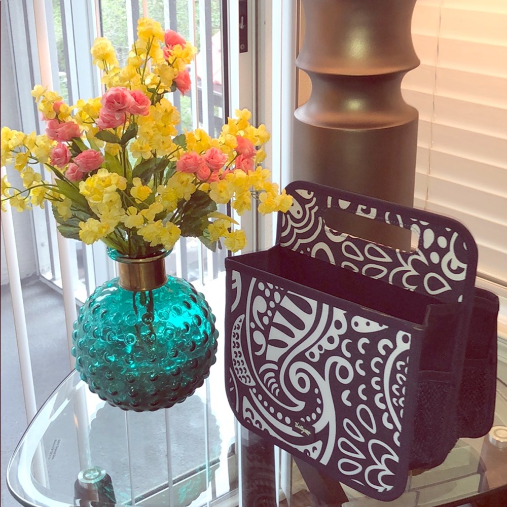 Navy and White Thirty-one organizer